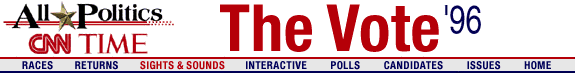 CNN/TIME AllPolitics Vote '96 - Sights